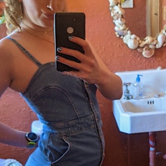 Guess Denim Mini Dress - Picture 4 of 4